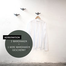 Laden Sie das Bild in den Galerie-Viewer, 3 Beton Wandhaken - Schwarz