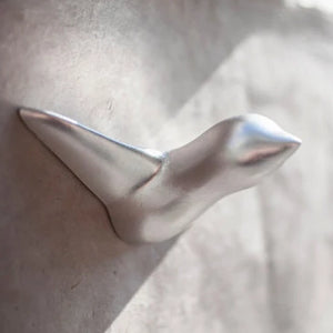 Handmade Silver Bird from Vienna for use as decoration and wall hook