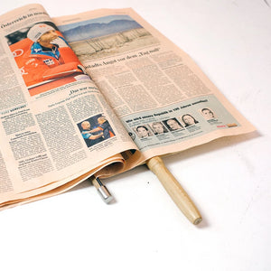 Zeitungshalter Natur 65cm